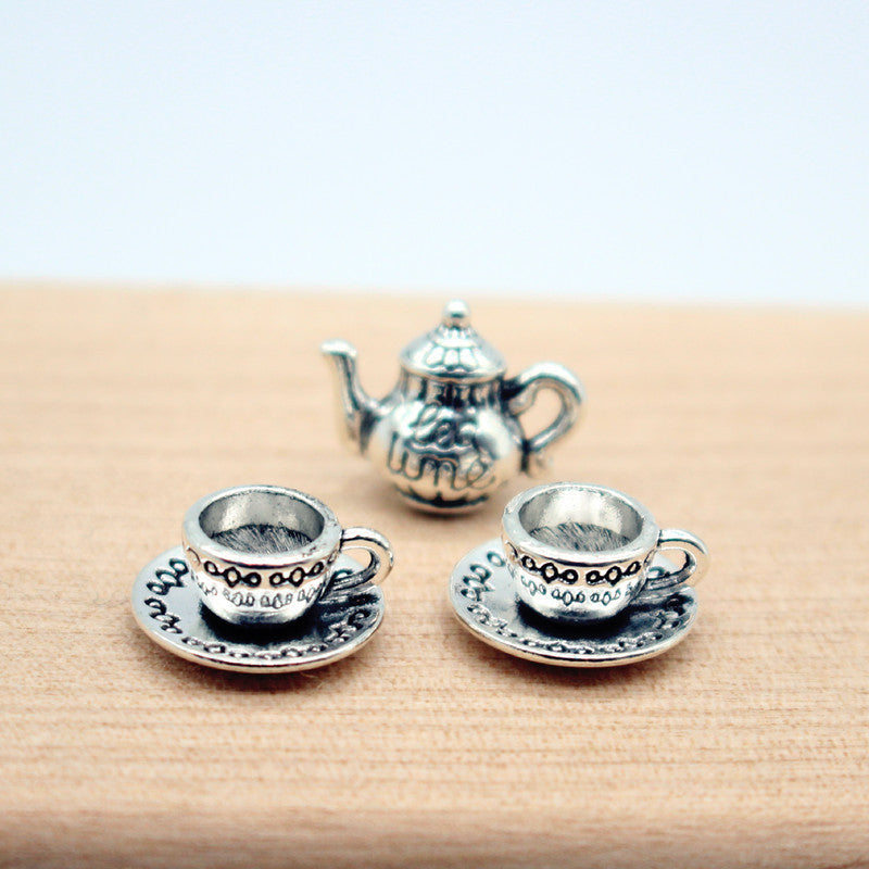 Teapot And Coffee Pot Alloy Decorative Accessories