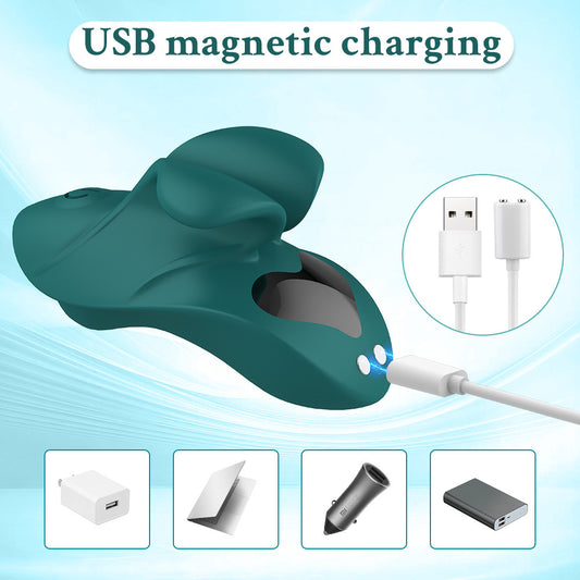 Heart-shaped Hand 8-frequency Silicone Charging