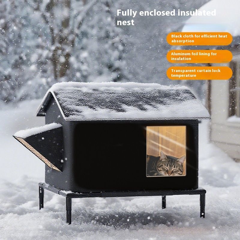 Warm Outdoor Universal Long-lasting Lock Temperature Puppy Kennel Pet Supplies