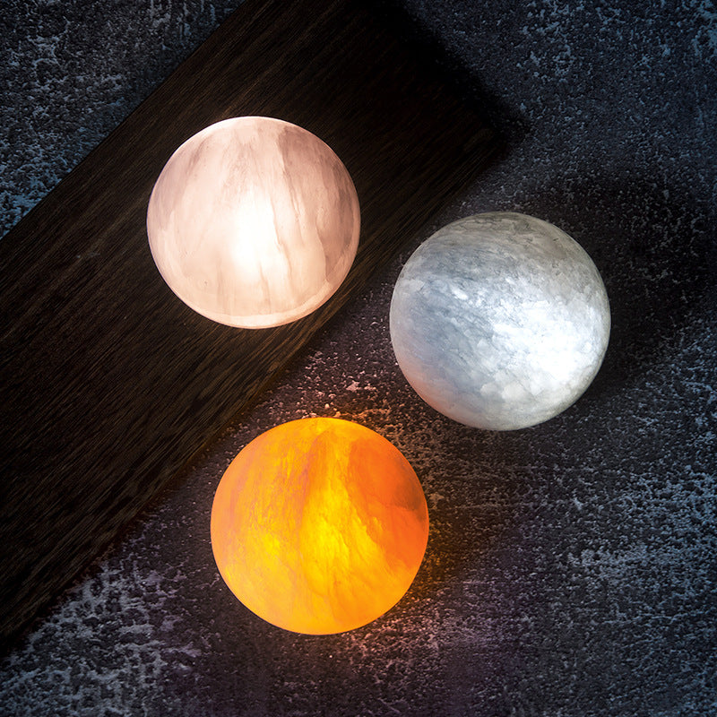 Natural Ore Charging Small Induction Night Lamp