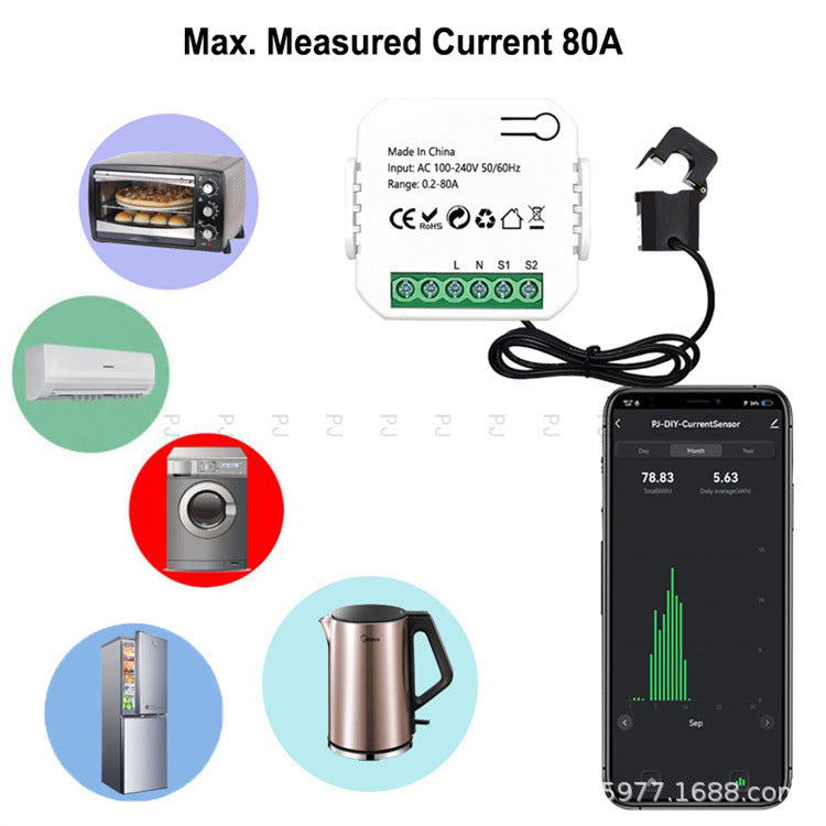 Graffiti Smart Meter WIFI With Current Transformer