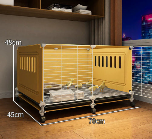 Chicken Cage Splash-proof Indoor Feeding Household Chicken Coop Chick Rutin