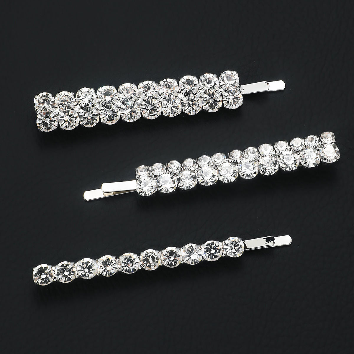 Fashion Word Clip Female Crystal Hair Accessories