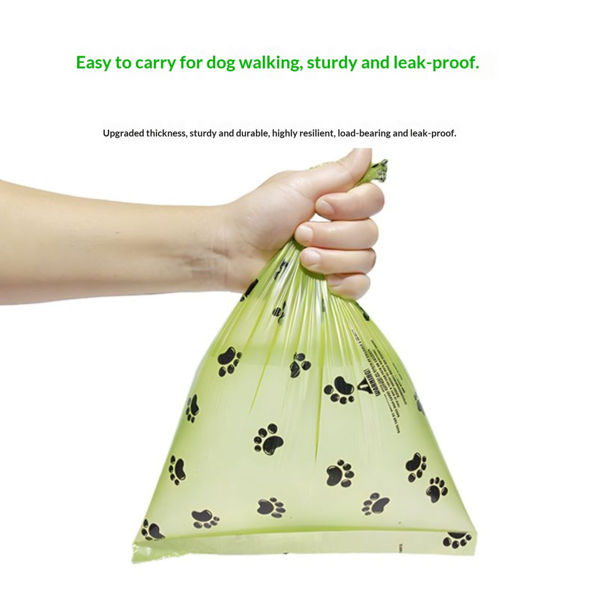 Thickened Biodegradable Pet Waste Bags