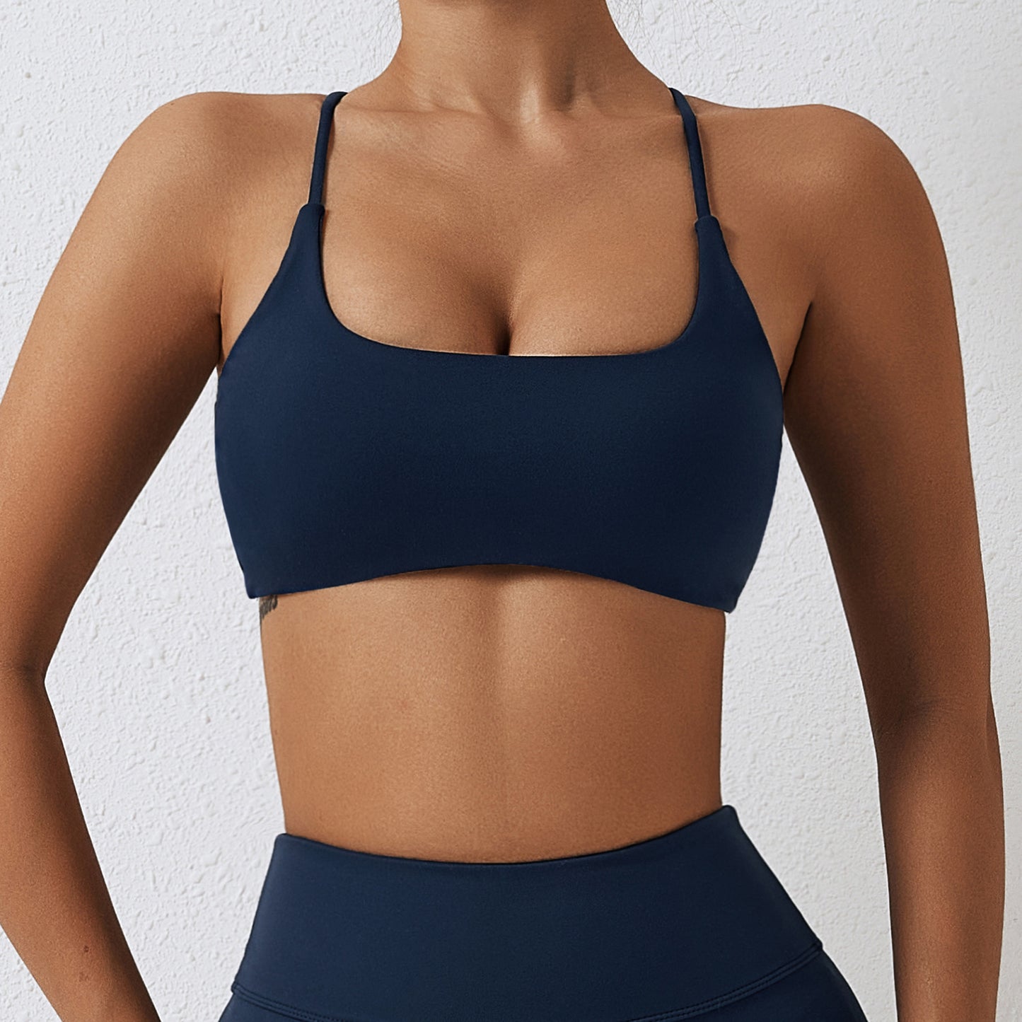 Cross Beauty Back Exercise Underwear Brushed Vest