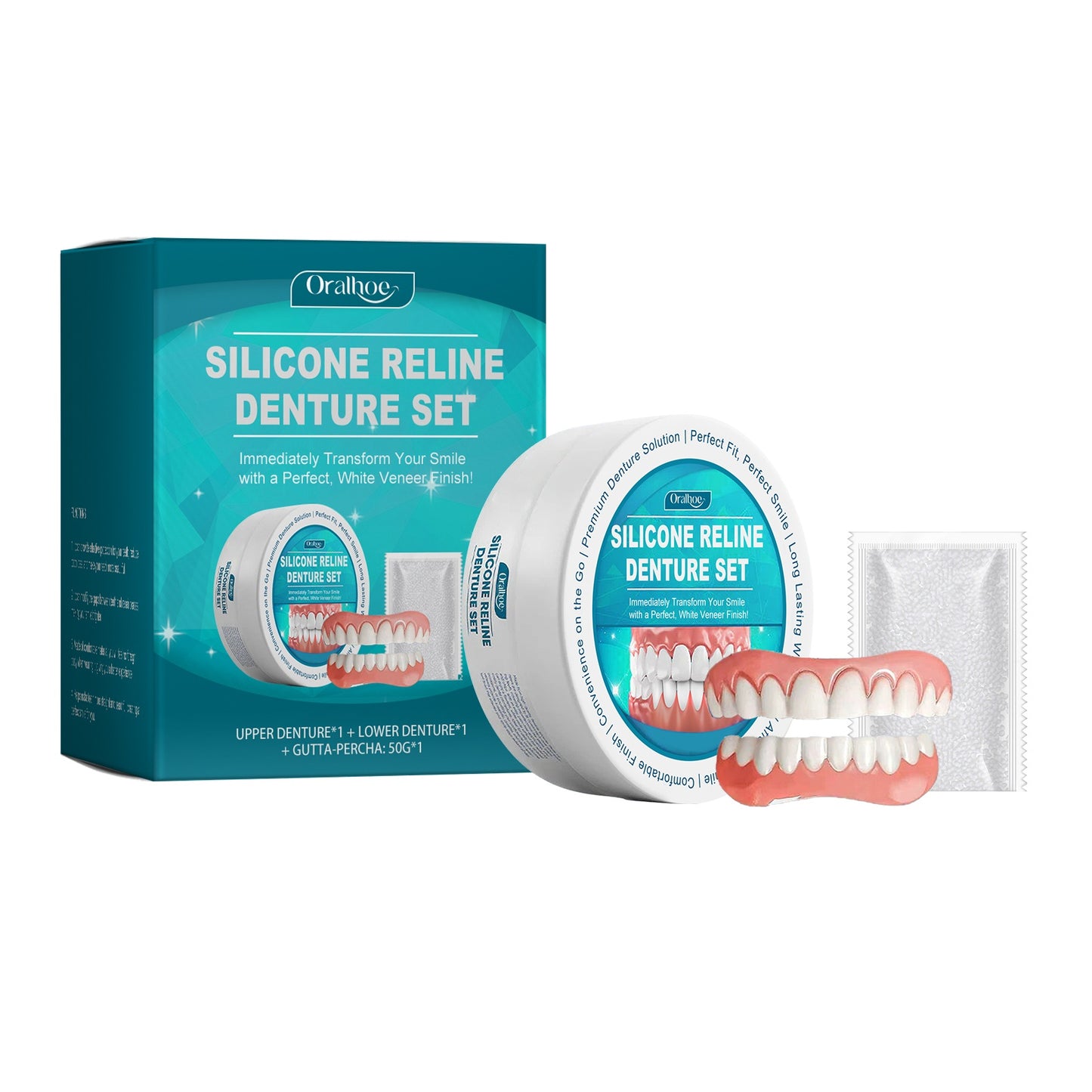 Dental Beauty Kit Enhances Aesthetics And Comfortable Material Dentures