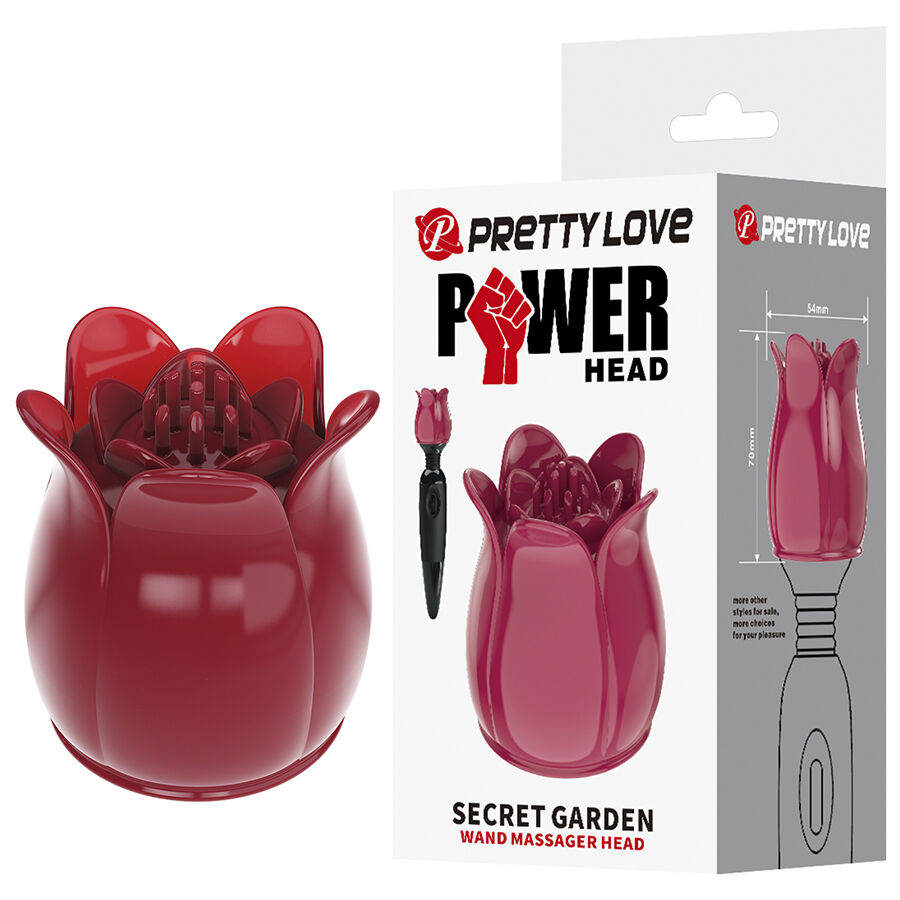 SECRET GARDEN PINK MASSAGE HEAD