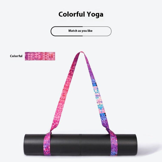 Digital Printing Yoga Mat Strap Colorful