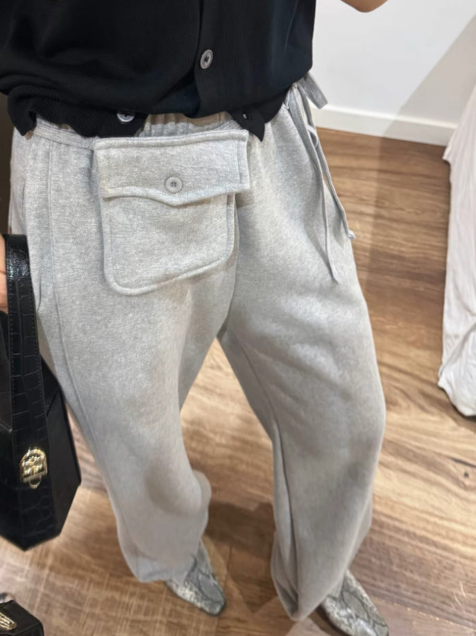 Korean-style Loose Waist Bag Zippered Ankle-Cinched Pants For Women