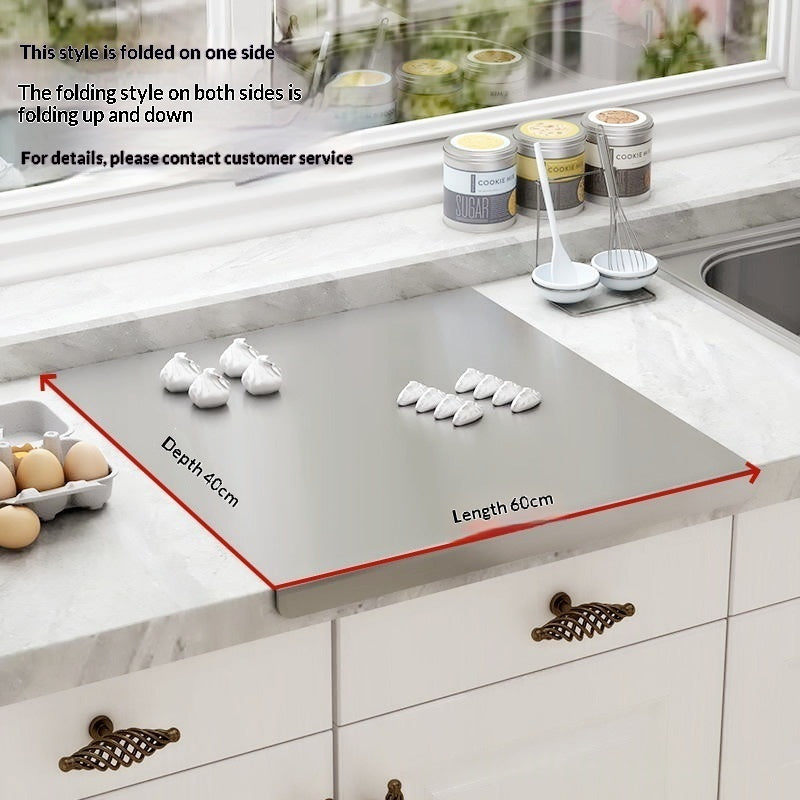 Stainless Steel Cutting Board Thickened And Mold-resistant Kitchen Chopping Board