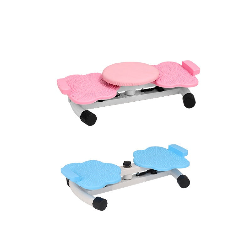 Portable, Solid-color Dual-pedal Spinning Fitness Equipment For Home Use