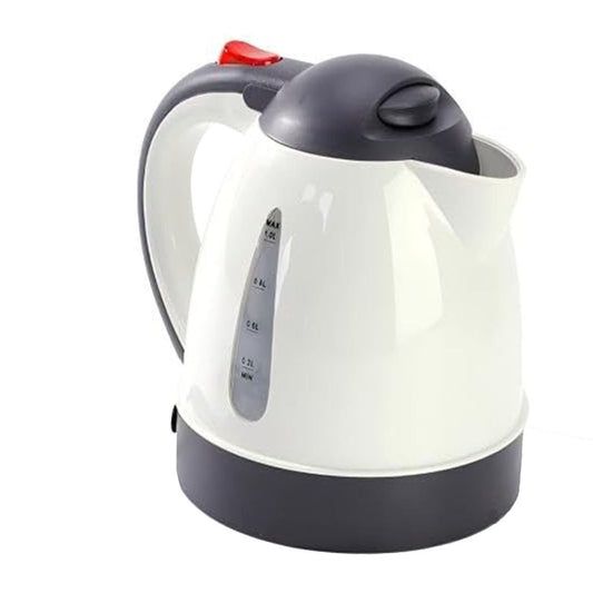 150W Portable Car Electric Kettle 10 0 0ml Truck Heated Water Tea Coffee Kettle Auto Shut Off For Road Trip Beige