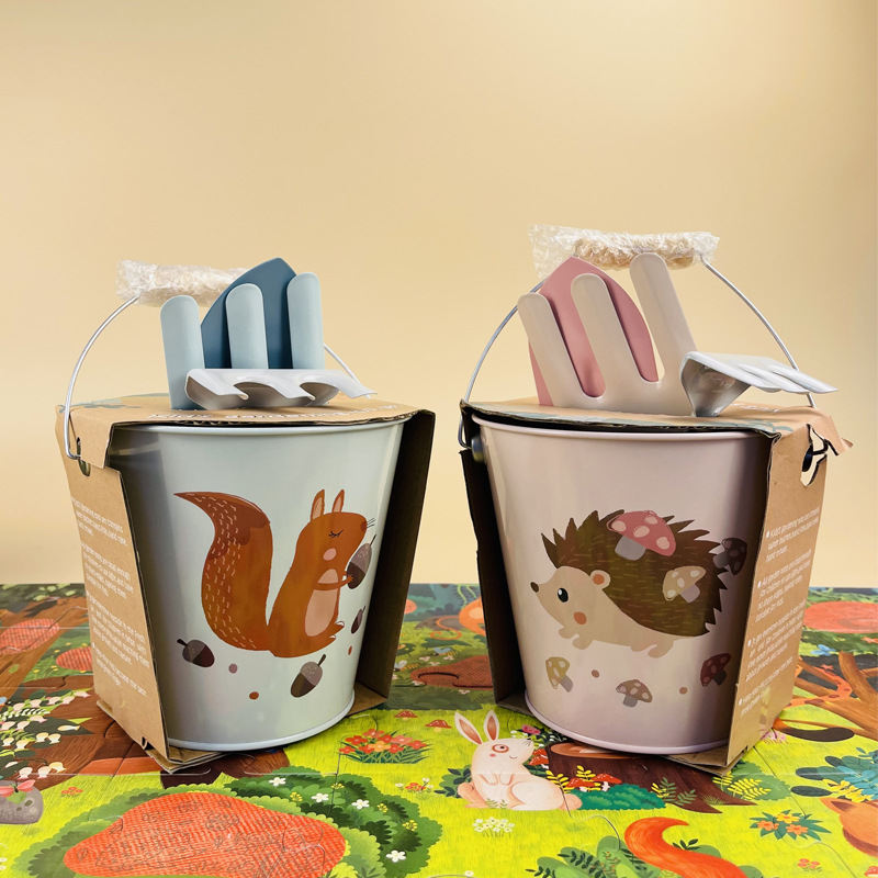 Children's Gardening Tools Beach 4-piece Bucket Set Spatula Set Assembled Toys