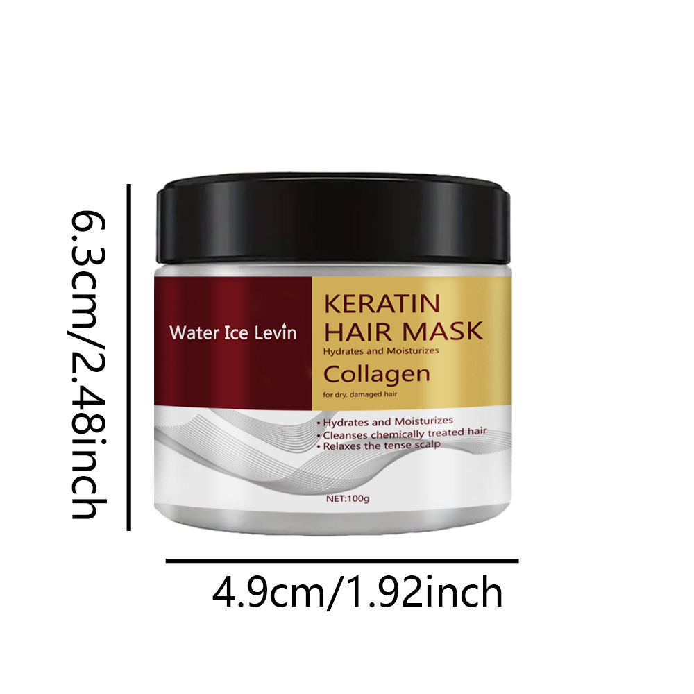Water Ice Levin Hair Mask Moisturizes And Repairs Split Ends