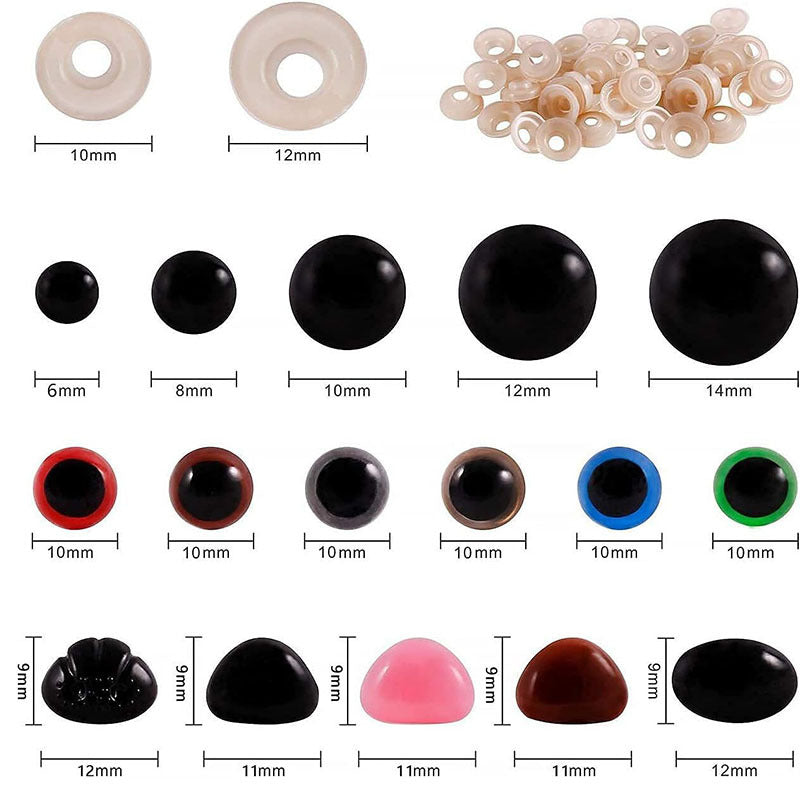 24-grid Doll Toy Accessories Plastic Case Set