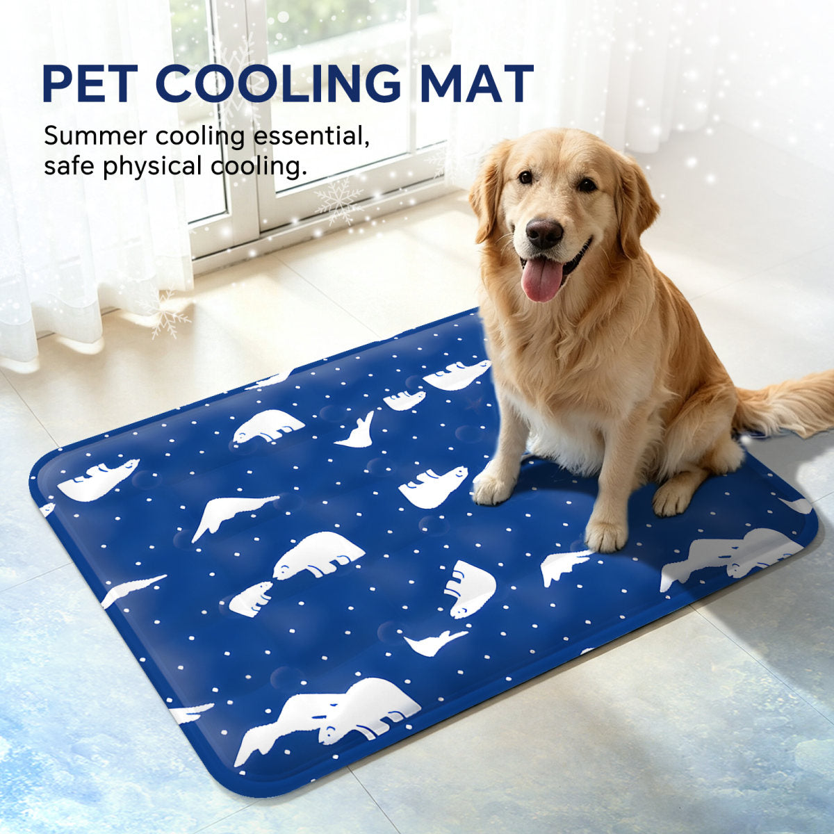 Only Self Pickup---CF6090s Underwater World Pet Cooling Mat