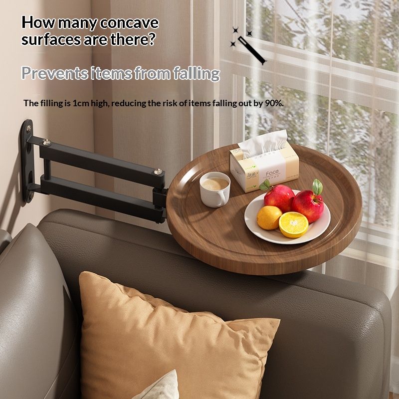 Small Foldable Rotating Storage Rack For The Bedroom