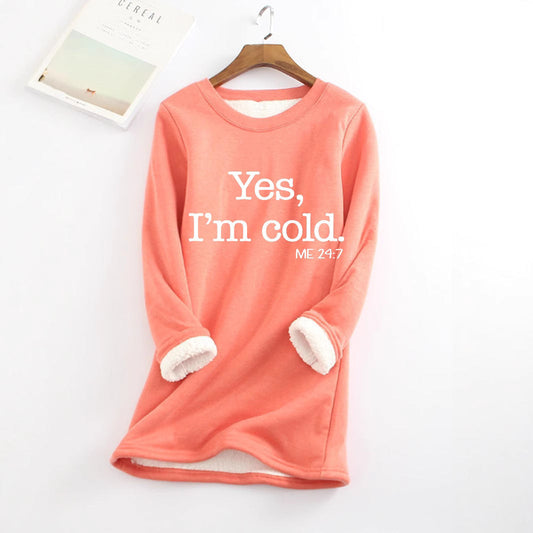 Velvet-lined Thermal Undershirt Best-selling With A Printed Design