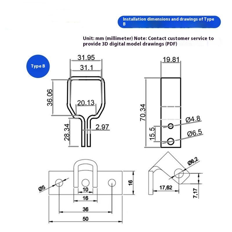 Lifter Mounting Clamp Bracket Accessories