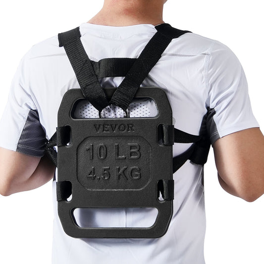 Ruck-Gewichte Gusseisen 2 X 4,5 Kg Ruck-Platten, Gewichtete Gewichte Für Rucking, Verstellbare Ruck-Platten Mit Riemen, Für Schwingen Kniebeugen Krafttraining Gewichtheben, Fitness-Workout