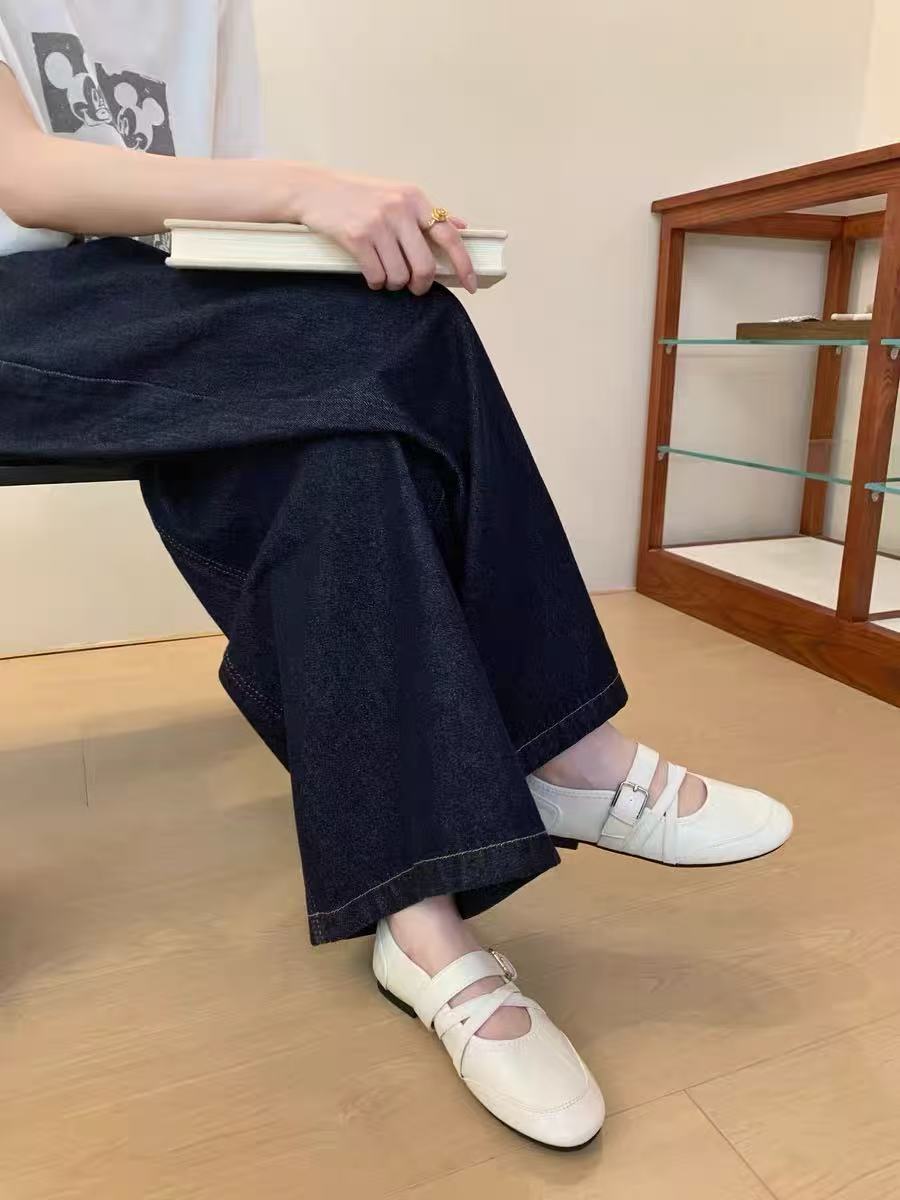Women's Vintage Ballet Mary Janes, 2026 New Red Retro Training Shoes Casual Sneakers