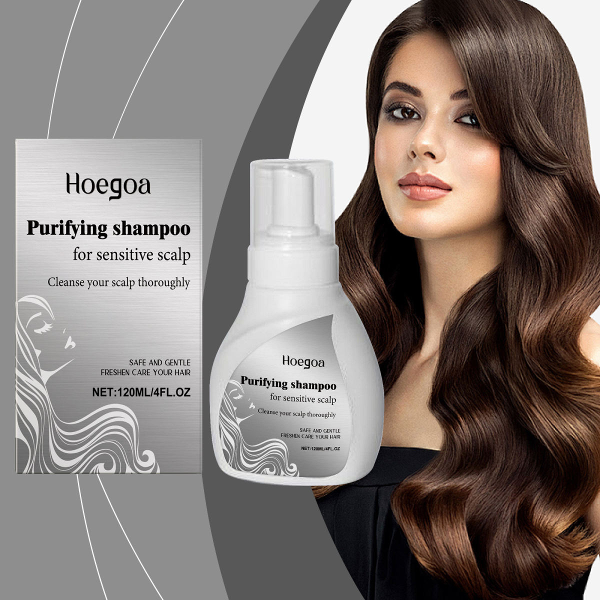 Deep Cleansing Strong Moisturizing Scalp Massage Hair Care Repair Hair Root