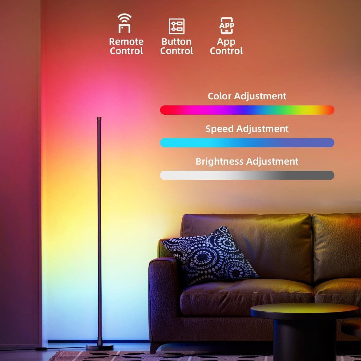 Smart Music Light With Rhythm And Voice Control For Gaming Rooms