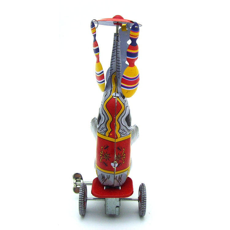 Circus Elephant Riding A TricycleA Collectible Creative Gift And Photography Prop.