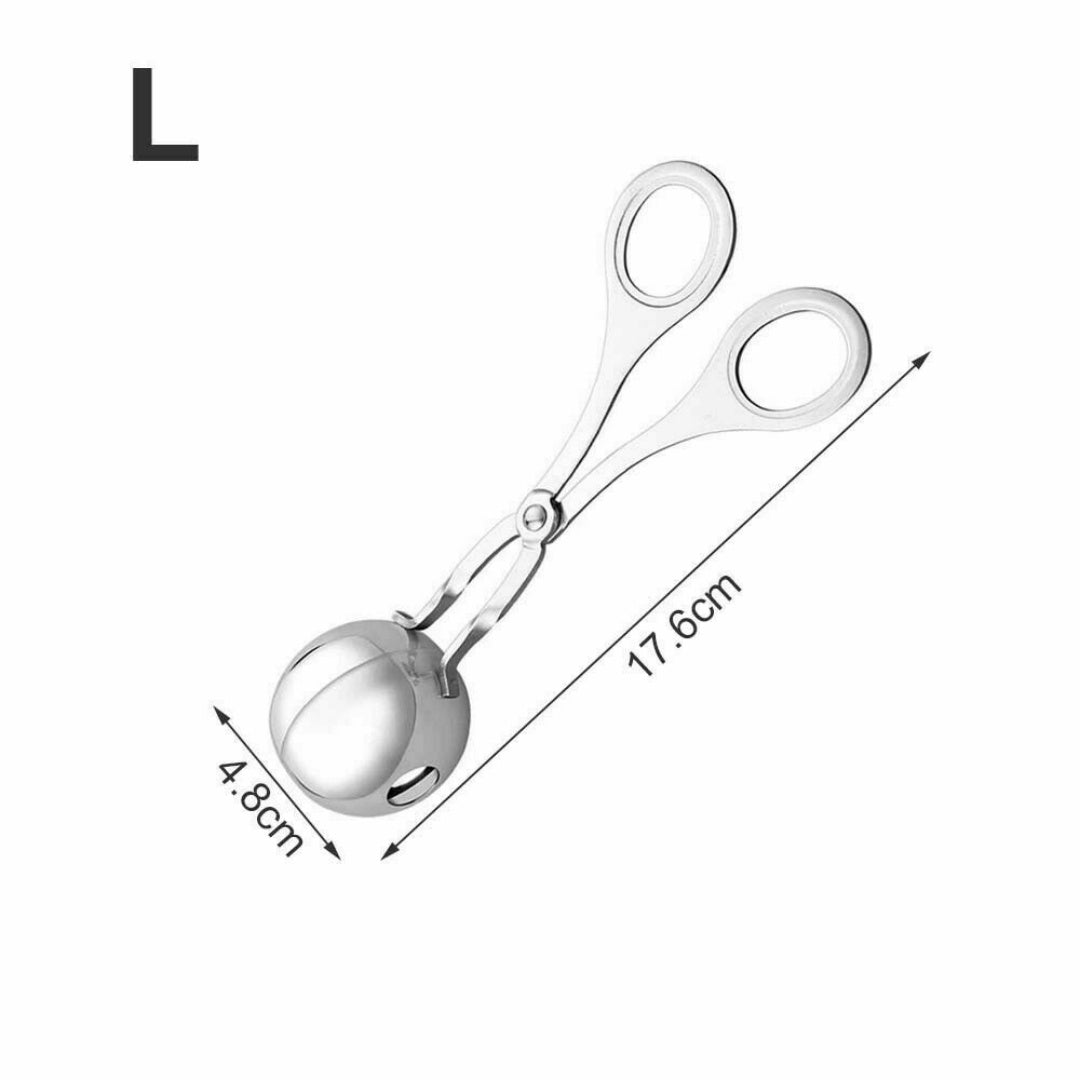 Meatball Maker Spoon Kitchen Stick Utensil Baller Meat Stainless Steel AUS L