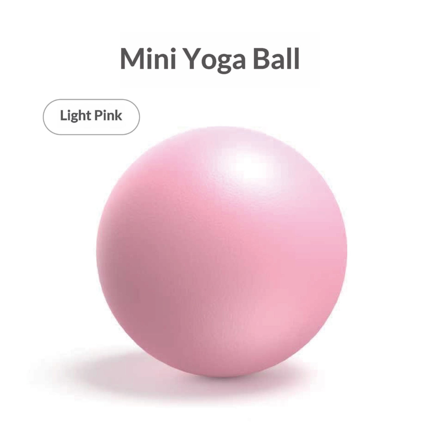 Pvc Explosion-proof Frosted 25cm Mini Gymnastics Balance Fitness Hip Ball