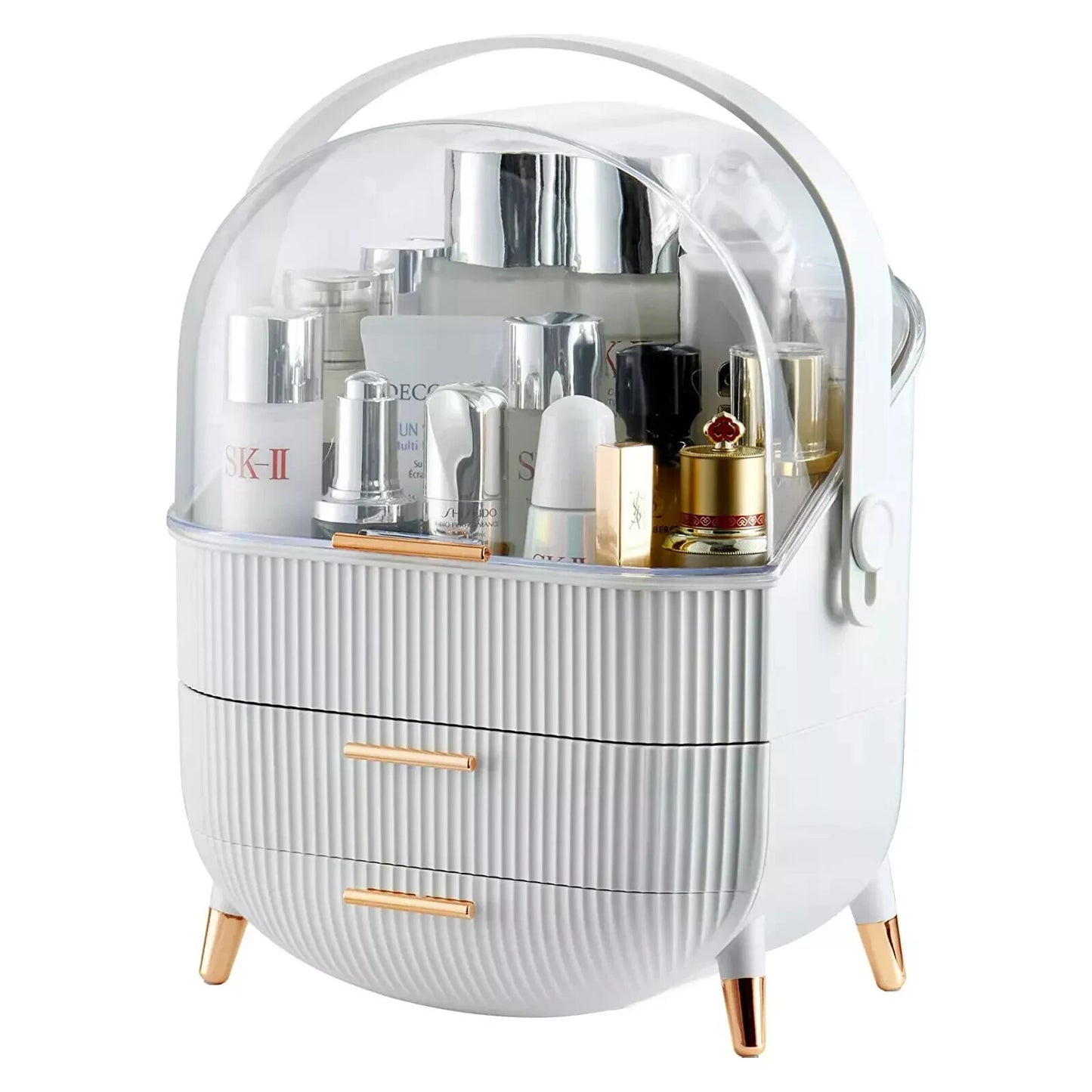 XL Large Make Up Organiser Cosmetic Vanity Case Box Drawers Skincare Storage