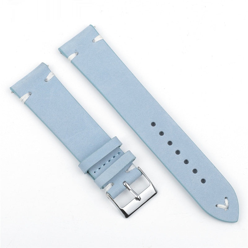 Quick-release Accessories For Matte Genuine Leather Watch Straps