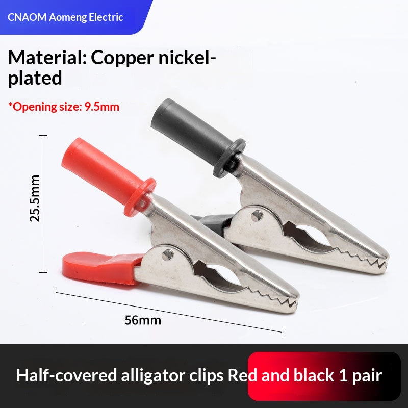 Pure Copper Alligator Clip For Car Battery Charging