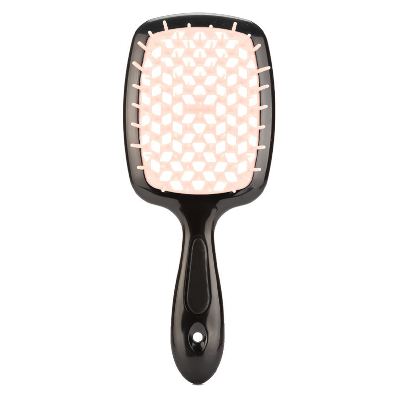 Detangling Comb With Hollow Design Doesnt Snag Hairsuitable For Both Curly And Straight Hair
