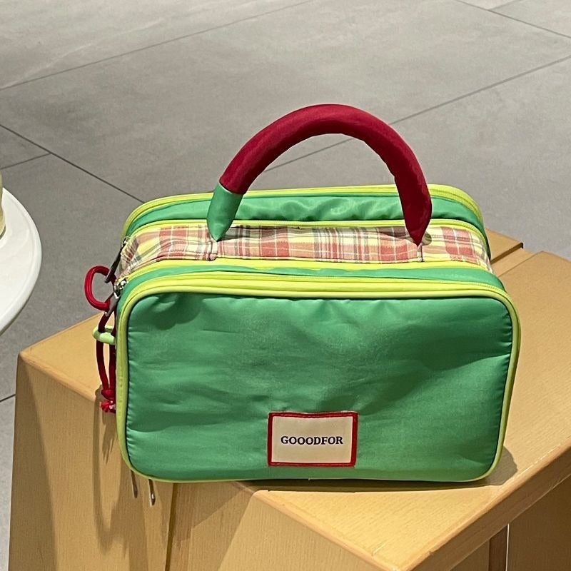 Portable Makeup Large-capacity Hand-held Toiletry Bag