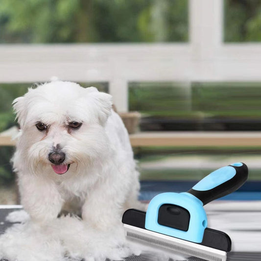 Removable Knot Opener Pet Hair Removal Comb