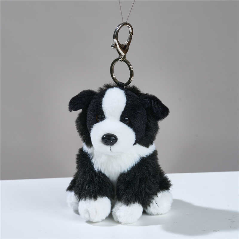 Border Collie Plush Toy Charm Decompression Gift