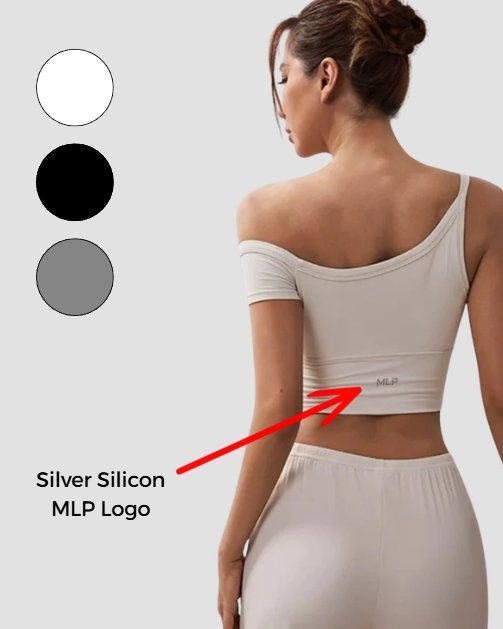 Shockproof Workout Underwear Tight Asymmetric Yoga Vest Casual