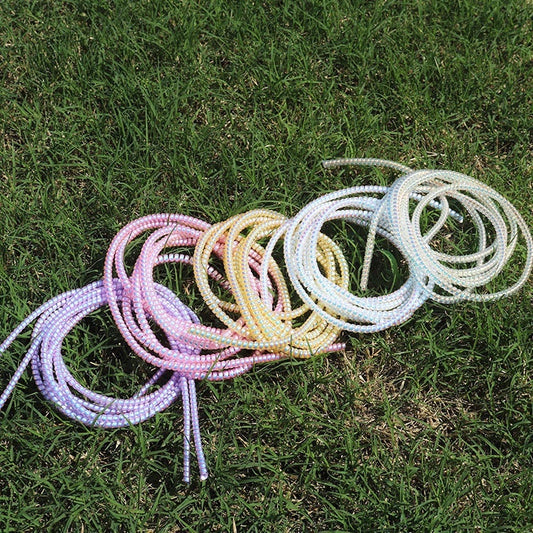 Laser Mobile Phone Charging Cable Winding Spring Rope Protective Case