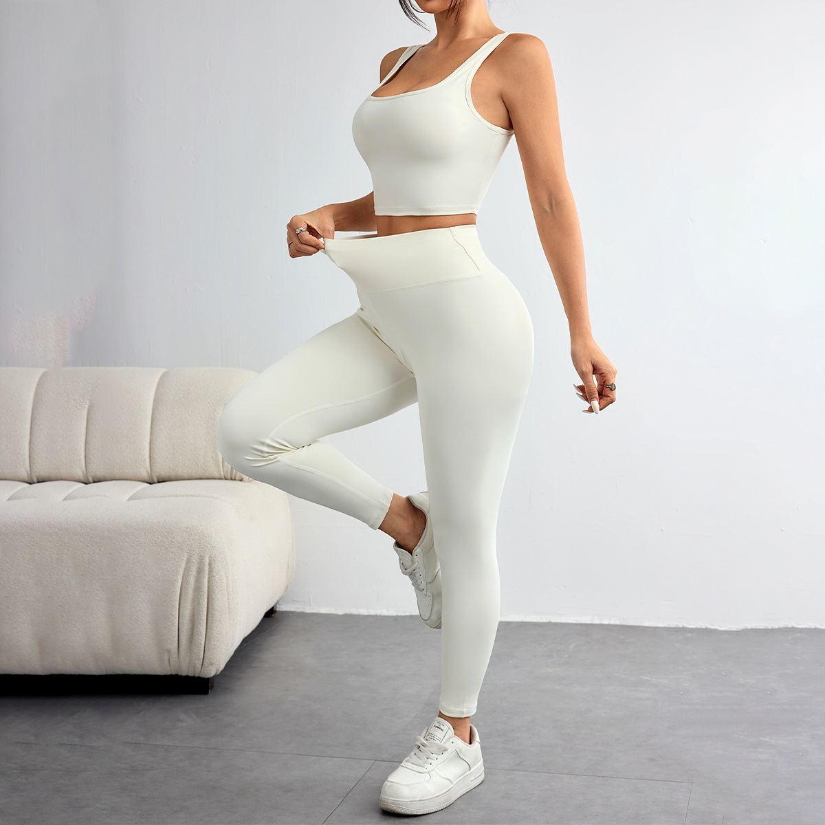 Fleece Sweatshirt Yoga Outdoor Leisure Sports Three-piece Suit