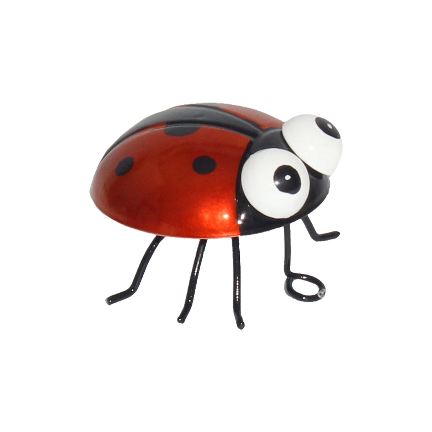 Wrought Iron Beetle And Ladybug Wall Decor For Outdoor Courtyards And Balconies