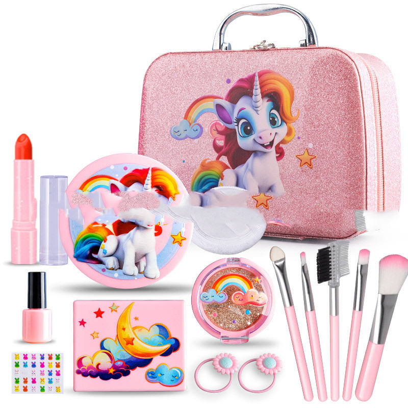Imitation Jewelry Vanity Sets Girls' Makeup Princess-themed Bags Playhouse Sets