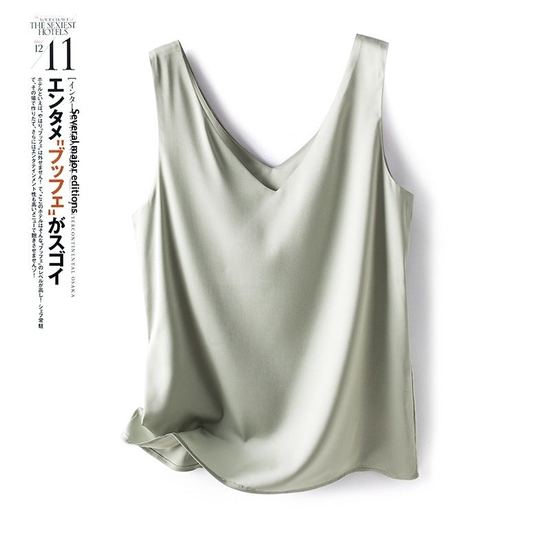 Womens Summer New Arrival Silky Satin Camisole