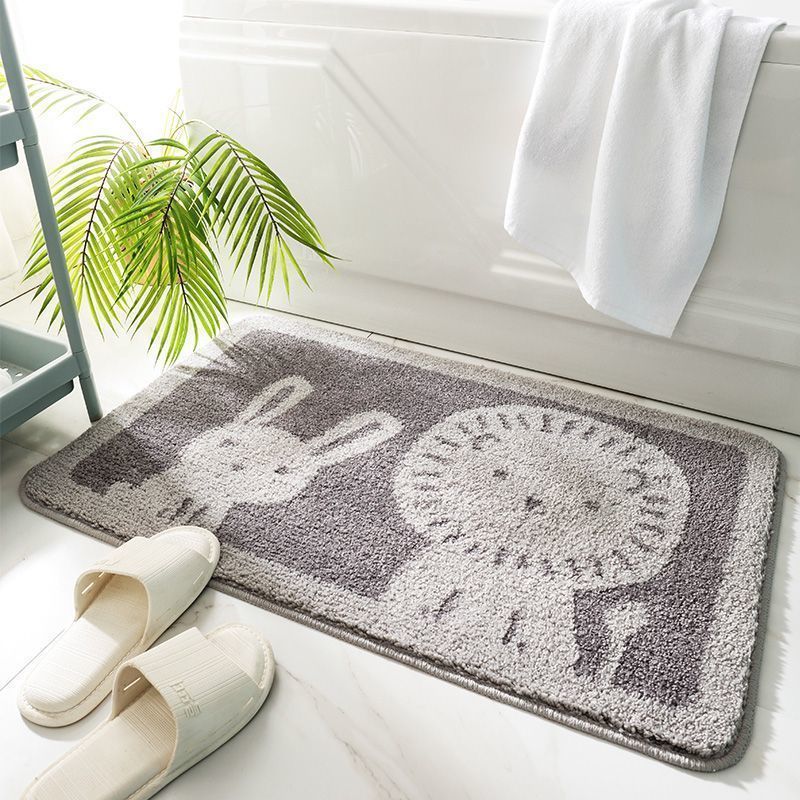 Floor Mat Household Thickened Cooling Mat Bathroom Entrance Hydrophilic Pad