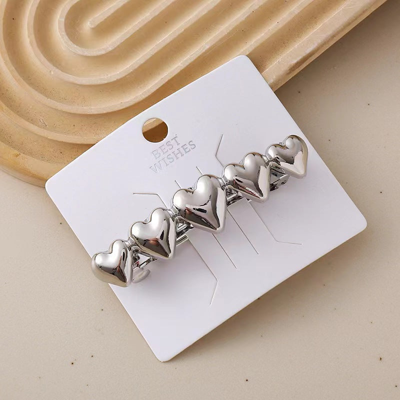 One-word Hair Clip For Women's Updo Spring Clip