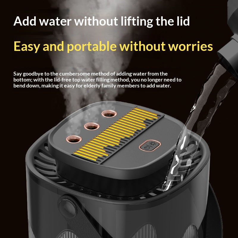 New High-capacity Smart Humidifier For Home Use With A Large Mist Output