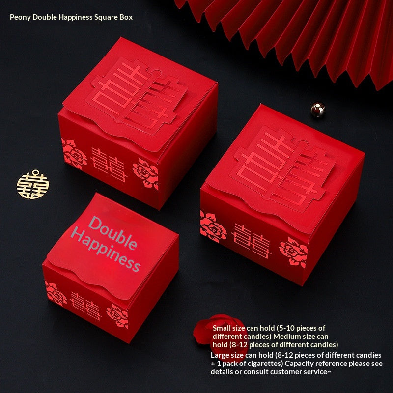 Dedicated Wedding Candy Wedding Gift Packaging Box