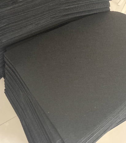 Disposable kitchen mat-felt-50 * 90cm-black-1 piece