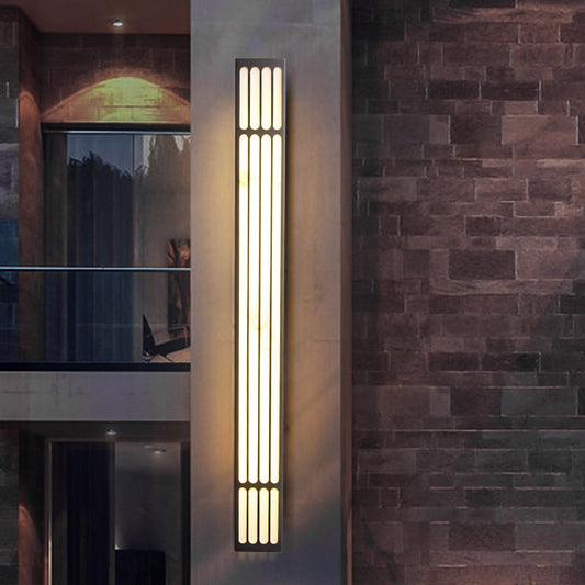 Large Outdoor Wall Lamp Waterproof And Minimalist Design Courtyard Light