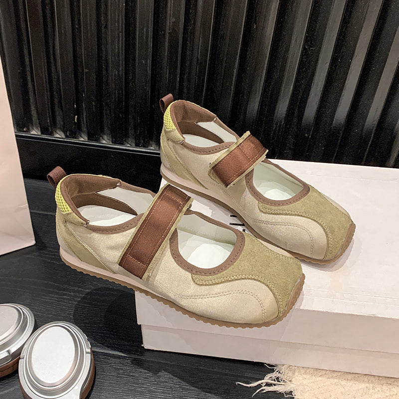 Women's Vintage Thin Mary Jane Sandals, 2026 New Summer & Autumn Soft Sole Lightweight Casual Ballet Flat Trainer Shoes